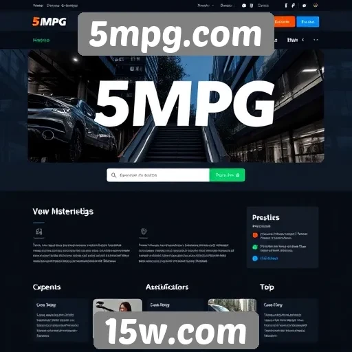 Avaliação do design de interface do 5mpg.com